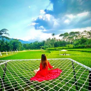 Svargabumi spot foto kasur jaring wisata jogja terbaru 2021