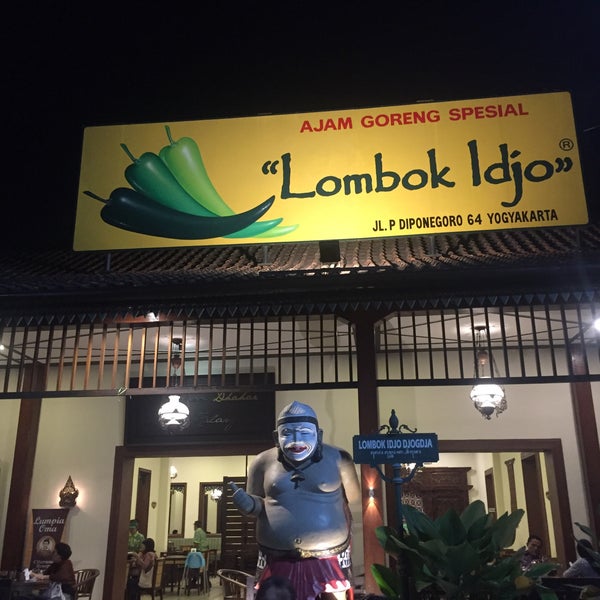 Rumah Makan Lombok Idjo Jogja