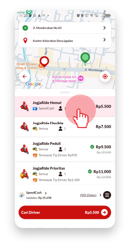JogjaRide Ojol JogjaKita