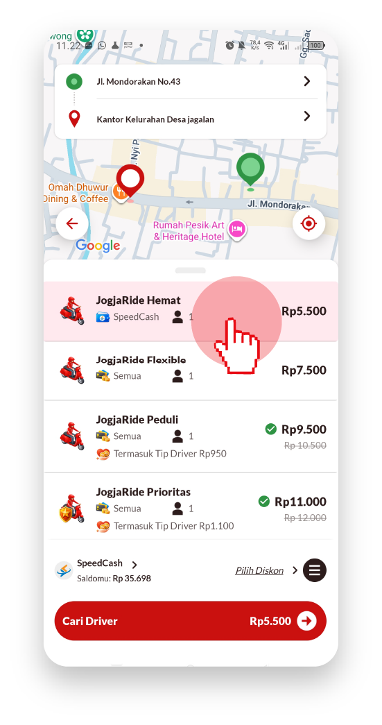 JogjaRide Ojol JogjaKita